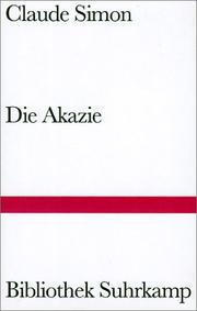 Cover of: Die Akazie.