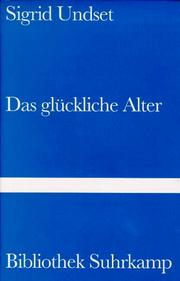 Cover of: Das glückliche Alter.