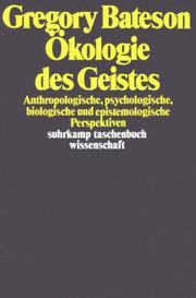 Cover of: Ökologie des Geistes.