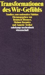 Cover of: Transformationen des Wir- Gefühls. Studien zum nationalen Habitus.