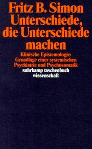 Cover of: Unterschiede, die Unterschiede machen.