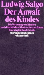 Cover of: Der Anwalt des Kindes.