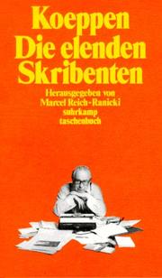 Cover of: Die elenden Skribenten : Aufsätze
