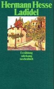 Cover of: Ladidel. ( Erzählungen in Einzelausgaben) by Hermann Hesse