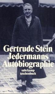 Cover of: Jedermanns Autobiographie.