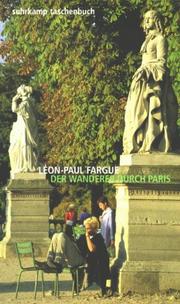 Cover of: Der Wanderer durch Paris.