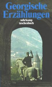 Cover of: Georgische Erzählungen des Zwanzigsten Jahrhunderts. by Naira Gelaschwili