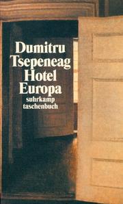 Cover of: Hotel Europa.