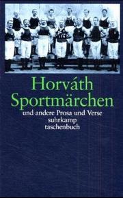 Cover of: Sportmärchen und andere Prosa und Verse.