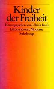 Cover of: Kinder der Freiheit. by Ulrich Beck