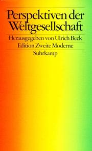 Cover of: Perspektiven der Weltgesellschaft.