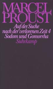 Werke, Frankfurter Ausgabe, Ln, Bd.4, Auf der Suche nach der verlorenen Zeit