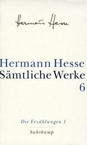 Cover of: Samtliche Werke by Hermann Hesse, Hermann Hesse