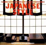 Japanese style by Suzanne Slesin