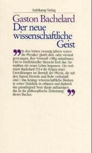 Cover of: Der neue wissenschaftliche Geist. by Gaston Bachelard