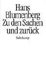 Cover of: Zu den Sachen und zurück.