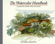 Cover of: The watercolor handbook: learning from the masters