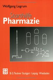Cover of: Starthilfe Pharmazie