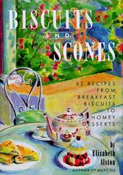 Cover of: Biscuits and scones by Elizabeth Alston, Elizabeth Alston