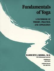Cover of: Fundamentals of Yoga: A Handbook of Theory, Practice, and Application