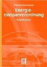 Cover of: Energiesparverordnung. Kommentar.