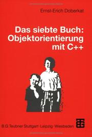 Cover of: Das siebte Buch: Objektorientierung mit C++.