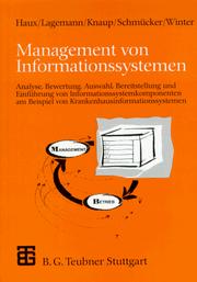 Cover of: Management von Informationssystemen.