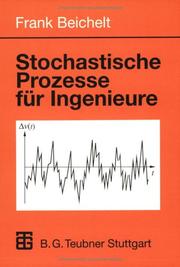 Cover of: Stochastische Prozesse für Ingenieure.