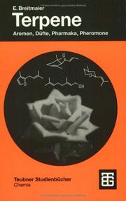 Cover of: Terpene. Aromen, Düfte, Pharmaka, Pheromone. by Eberhard Breitmaier