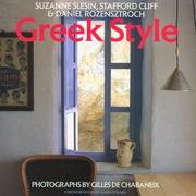 Cover of: Greek Style
