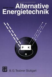 Alternative Energietechnik by Jochem Unger