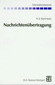 Cover of: Nachrichtenübertragung.