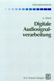 Cover of: Digitale Audiosignalverarbeitung.