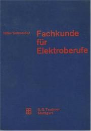 Cover of: Elektrofachkunde, Bd.2, Energietechnik