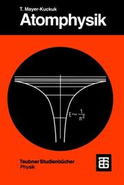 Cover of: Atomphysik. Eine Einführung.