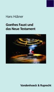 Cover of: Goethes Faust und das Neue Testament.