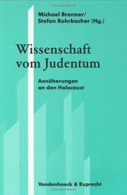 Cover of: Wissenschaft vom Judentum