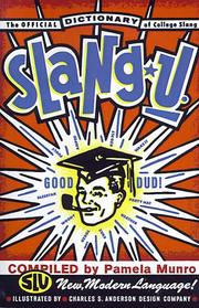 Cover of: Slang U.