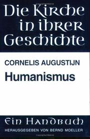 Cover of: Die Kirche in ihrer Geschichte, Bd.2 : Humanismus
