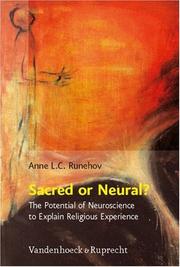 Cover of: Sacred or Neural? by Anne L. C. Runehov