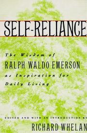 Cover of: Self-Reliance: The Wisdom of Ralph Waldo Emerson as Inspiration for Daily Living