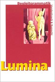 Cover of: Lumina, Begleitgrammatik