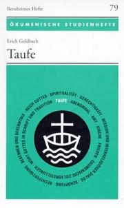 Cover of: Taufe.