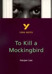 Cover of: To Kill a Mockingbird. Interpretationshilfe. (Lernmaterialien)