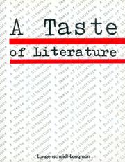 Cover of: A Taste of Literature, Schülerbuch by Horst Bodden