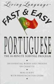 Cover of: Fast & Easy Portuguese (continental) (Living Language Fast & Easy) by Irwin Stern