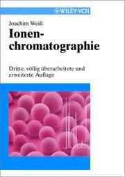 Cover of: Ionenchrom by Joachim Weiss