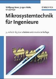 Cover of: Mikrosystemtechnik Fuer Ingenieure