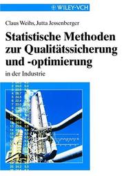 Statistische Methoden Zur Qualitätssicherung Und cover