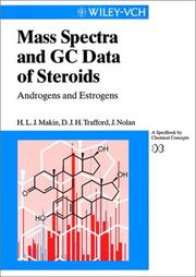 Cover of: Mass Spectra and GC Data of Steroids: Androgens and Estrogens (Lopkowski/Ross: Frontiers in Electrochemistry)
